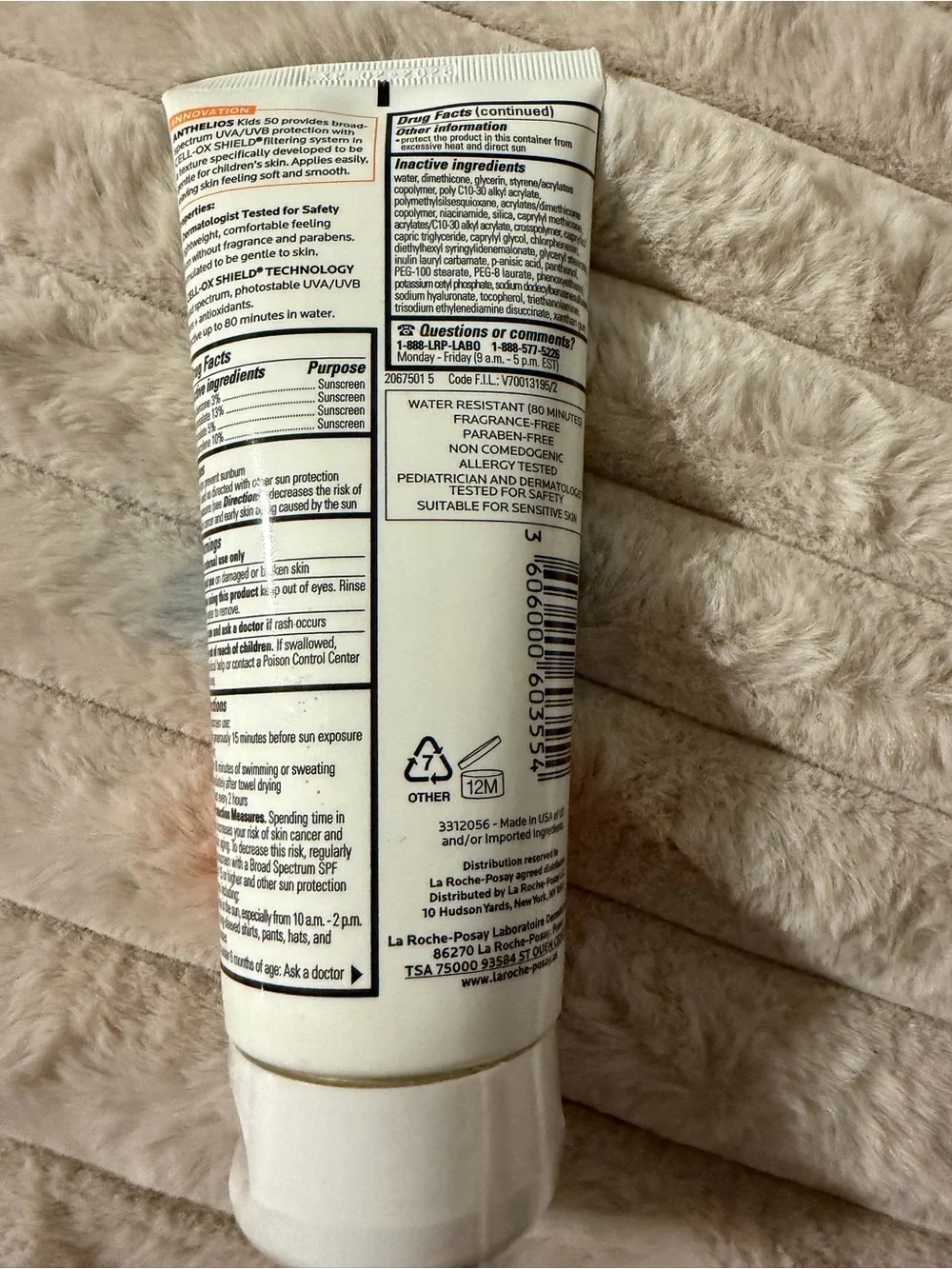 La Roche-Posay Anthelios Kids SPF 50 Gentle Lotion Sunscreen - Orange/Blue